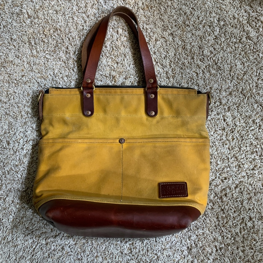 North End Bag Co Womens The 76th St Bag Tote Waxed
